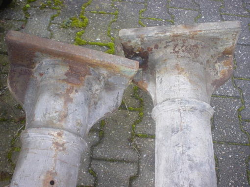 Säulenpaar 243cm hoch – Bild 3