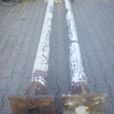 Säulenpaar Gusseisen 374cm