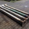 4 Säulen Gusseisen 340cm