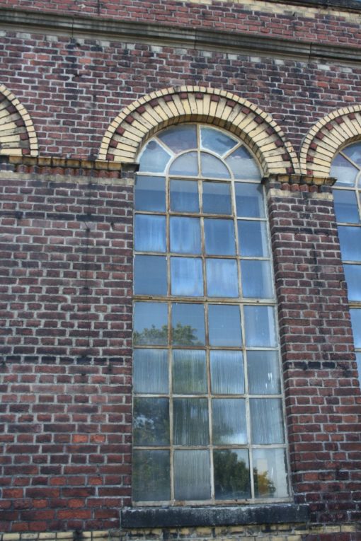 6x Rundbogenfenster 134x365cm hoch