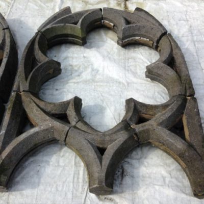 Historisches Maßwerk aus Blaustein