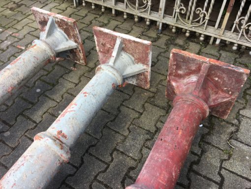 Historische Säulen Gusseisen Gewölbestützen 150cm