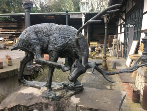 Hirsch Bronzeguss – Bild 4