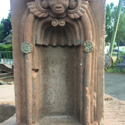 Figurennische aus Sandstein 18.Jahrhundert