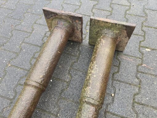 Säulenpaar Gusseisen 222cm – Bild 3