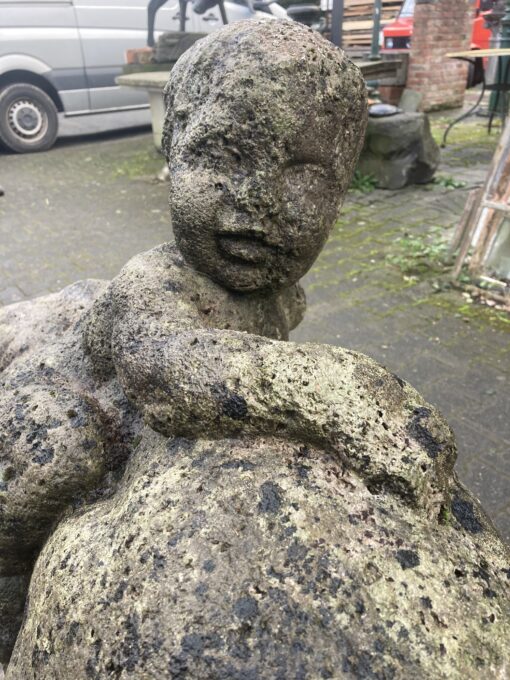 Bacchus Knabe mit Panther Jugendstil – Bild 3