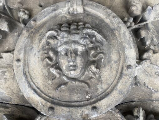 Medusa Stuckornament Fassadenschmuck – Bild 3