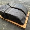 Paar Radabweiser Basalt – Bild 2